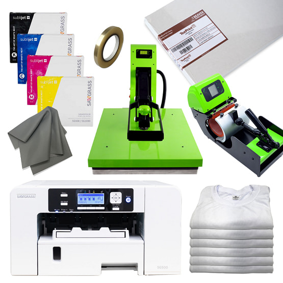 Sublimation SG500 Essential Kit with Heat Press Questions & Answers