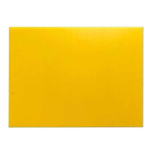 Yellow Corrugated Plastic Sheets Yard Sign Blank 24"x18" Questions & Answers