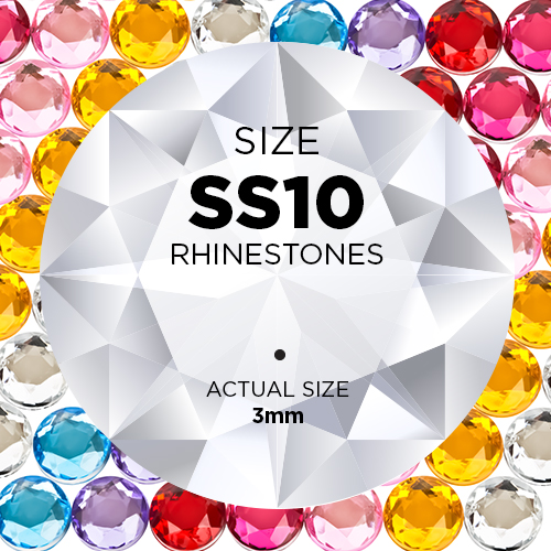 Does this bag of rhinestones contain all the colors you offer for the SS10 rhinestones?