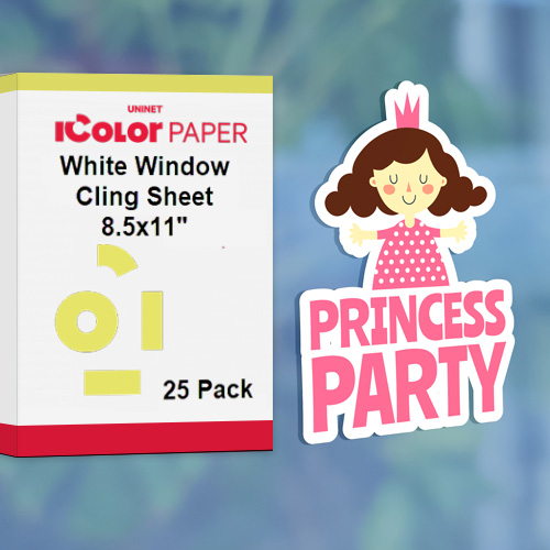 Can I print on these window cling sheets with my OKI8432 printer?