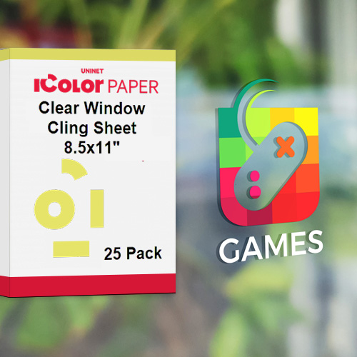 Does this clear window cling paper work with the 550 and 560 white toner printers?