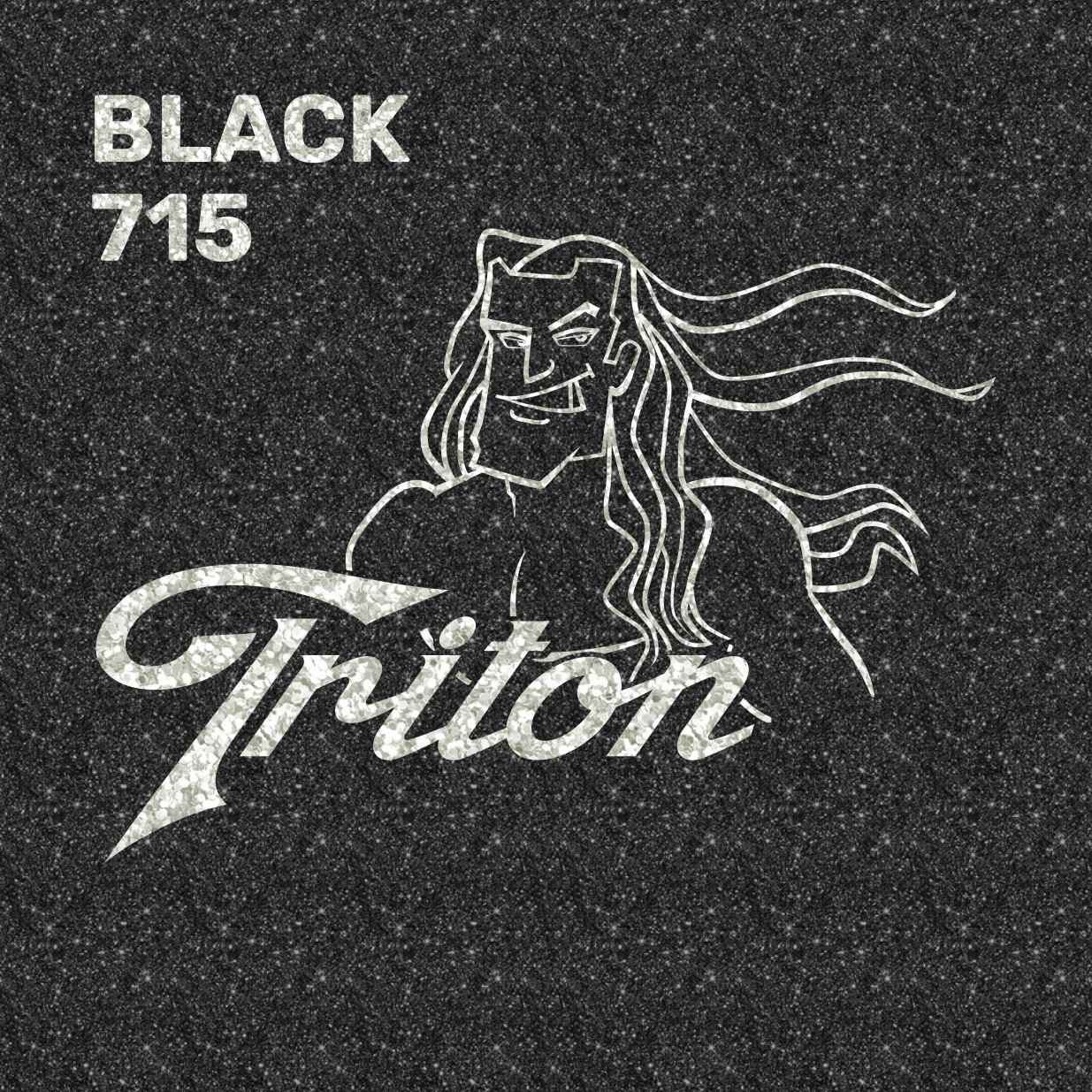 Black TRITON Glitter 15" X 5Y Roll Questions & Answers