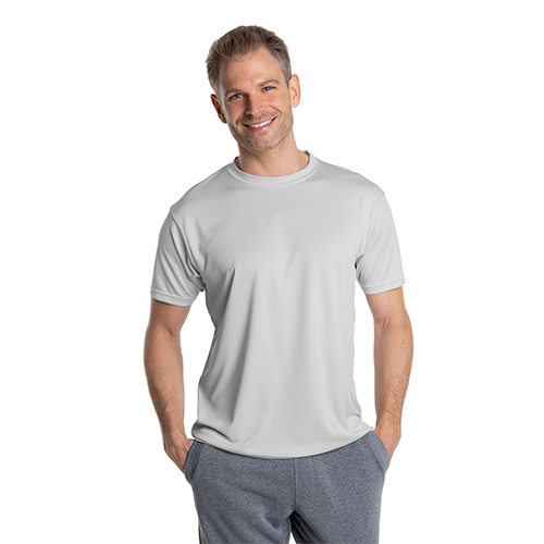 Pearl Grey S Short Sleeve Solar Men's T-Shirt - Vapor Apparel Questions & Answers