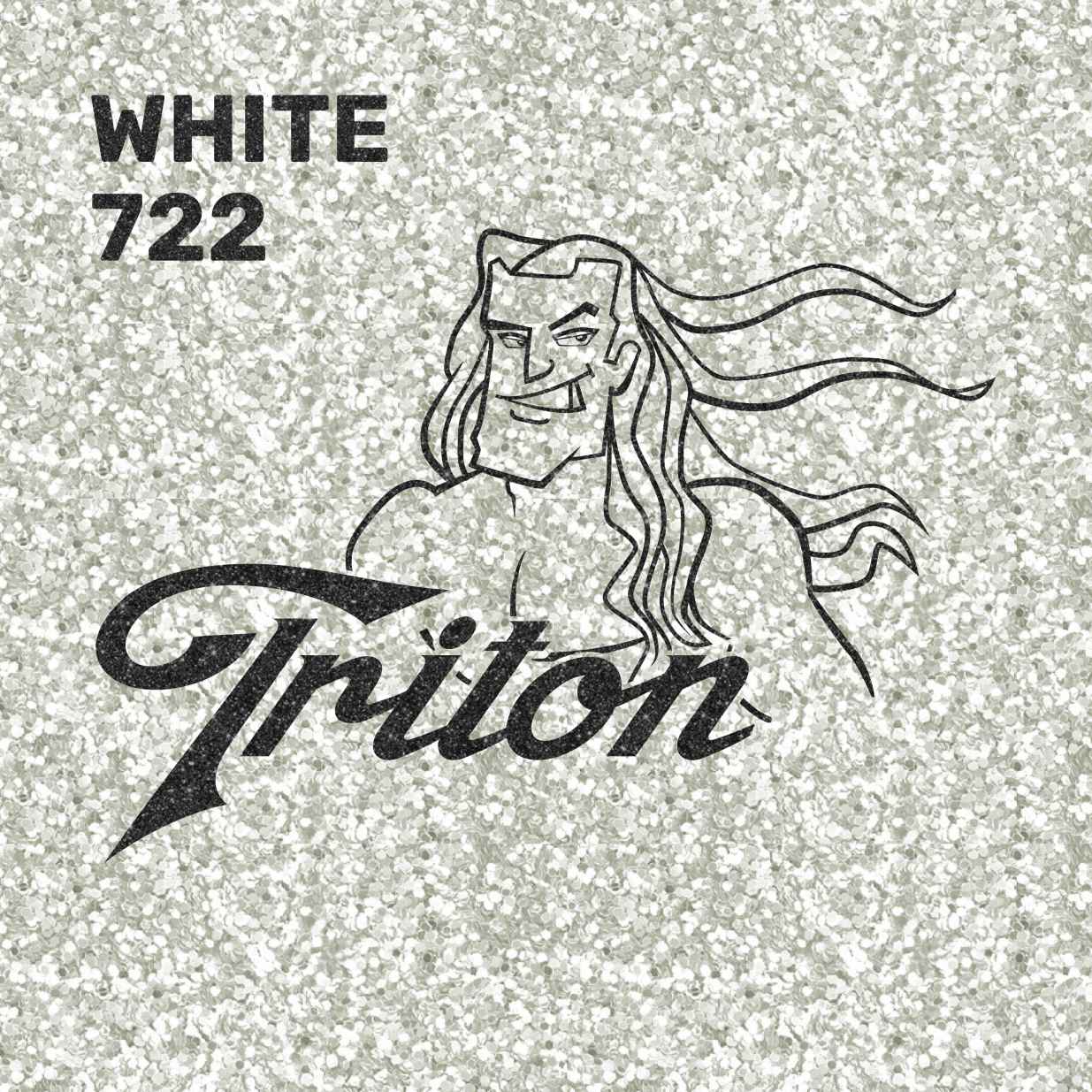 White TRITON Glitter 20" X 25Y Roll Questions & Answers