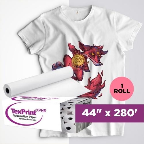 Beaver TexPrint XP Sublimation Paper 44in X 280ft Questions & Answers
