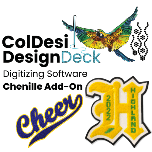 Is there a full training manual and online class/videos for Chenille Add-on program like the Digitizing Software?